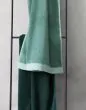 ESSENZA Connect Organic Uni Groen Handdoek 70 x 140 cm