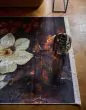 ESSENZA Daffodils Reunited Zwart Vloerkleed 120 x 180 cm