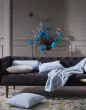 ESSENZA Dailah Ijsblauw Rolkussen 22 x 50 cm
