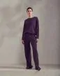 ESSENZA Daphni Melange Purple grape Top lange mouw XS