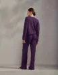 ESSENZA Daphni Melange Purple grape Top lange mouw XS