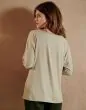 ESSENZA Donna Uni Lichtgroen Top 3/4 mouw XL