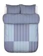 Marc O'Polo Ellan Cool Cobalt Dekbedovertrekset 240 x 220 cm