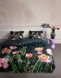 ESSENZA Eloise Slate grey Dekbedovertrekset 140 x 220 cm