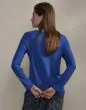 ESSENZA Eva uni Cobalt blue Top lange mouw M
