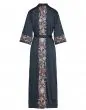 ESSENZA Evi Veronique Slate grey Kimono L