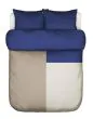 Marc O'Polo Ewon Cool Cobalt Dekbedovertrekset 200 x 220 cm