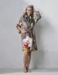 ESSENZA Fleur Taupe Badjas XXL