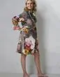 ESSENZA Fleur Taupe Badjas XXL