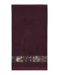 ESSENZA Fleur Plum Handdoek 70 x 140 cm