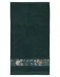 ESSENZA Fleur Donkergroen Handdoek 60 x 110 cm