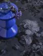 ESSENZA Flora Nightblue Vloerkleed klein 60 x 90 cm