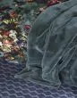 ESSENZA Furry Reef green Plaid 150 x 200 cm