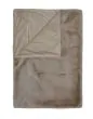 ESSENZA Furry Taupe Plaid 150 x 200 cm