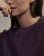 ESSENZA Hella Uni Plum wine Top lange mouw L