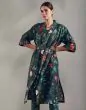 ESSENZA Ilona Marigold Slate grey Kimono M