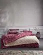 ESSENZA Imara Bordeauxrood Dekbedovertrekset 200 x 220 cm