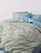 Marc O'Polo Janne Stormy blue Dekbedovertrekset 140 x 220 cm