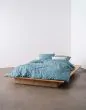 Marc O'Polo Janne Stormy blue Dekbedovertrekset 140 x 220 cm
