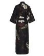 ESSENZA Jula Daffodils Reunited Zwart Kimono XS