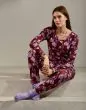 ESSENZA Jules Maxime Bordeauxrood Lange broek XS