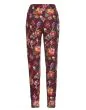 ESSENZA Jules Scarlett Wijnrood Lange broek XS