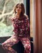 ESSENZA Jules Scarlett Wijnrood Lange broek XS