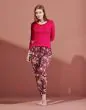 ESSENZA Jules Scarlett Wijnrood Lange broek XS