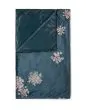 ESSENZA Lauren Indigo blue Plaid 240 x 100 cm