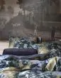 ESSENZA Leila Chambray blue Dekbedovertrekset 200 x 220 cm