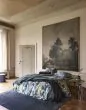 ESSENZA Leila Chambray blue Dekbedovertrekset 200 x 220 cm
