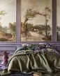 ESSENZA Leila Forest green Dekbedovertrekset 240 x 220 cm