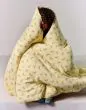ESSENZA & CO Lily melody lemon yellow Dekbedovertrekset 140 x 220 cm