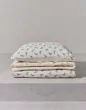 ESSENZA & CO Lily melody Tofu taupe Dekbedovertrekset 200 x 220 cm