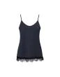 ESSENZA Luna Uni Darkest blue Top mouwloos S