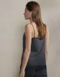 ESSENZA Luna Uni Darkest blue Top mouwloos S