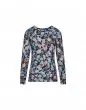 ESSENZA Luyza Aleste Slate grey Top lange mouw XS