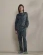 ESSENZA Marie Tesse Reef green Pyjamatop L