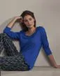 ESSENZA Marie Tesse Reef green Pyjamatop L