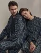 ESSENZA Marie Tesse Reef green Pyjamatop L