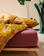 ESSENZA Marigold Flower ochre Dekbedovertrekset 240 x 220 cm
