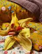 ESSENZA Marigold Flower ochre Dekbedovertrekset 240 x 220 cm