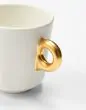 ESSENZA Masterpiece Off white Espresso kop & schotel 9 cl