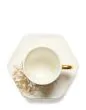 ESSENZA Masterpiece Off white Espresso kop & schotel 9 cl