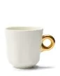 ESSENZA Masterpiece Off white Espresso kop & schotel 9 cl