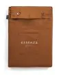 ESSENZA Minte Leather brown Dekbedovertrekset 200 x 220 cm