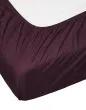 ESSENZA Minte Burgundy Hoeslaken 80 x 200 cm