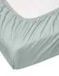ESSENZA Minte Dusty green Hoeslaken 90 x 200 cm