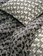 Marc O'Polo Monogram Zwart Dekbedovertrekset 240 x 220 cm