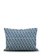 Marc O'Polo Monogram Space blue Kussensloop 60 x 70 cm